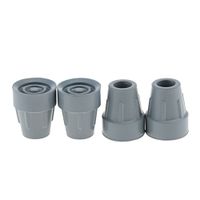LoveinDIY 16mm 4 Pieces End Feet Cane Replacement Tips Crutch Bottom End