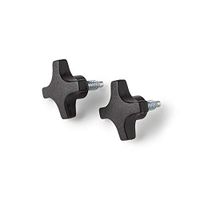 Medline MDS86825SLRW Rollator Replacement Part, Rear Wheel for Super Light Rollator, 250 lb. Capacity (Pack of 2)