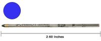 Monteverde Refills D-1 Size Soft Roll Blue Medium Point Multi Functional Pen - D131BU