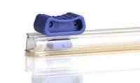 ChicWrap ZipSafe Replacement Slide Cutters, 2-Pack - Adheres to Any Plastic Wrap Dispenser - 13"