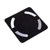 Smart Bluetooth Body Fat Scale Digital Bathroom Weight Scale Weight Analyzer and Health Monitor Free APP CQOZ (Color : A)