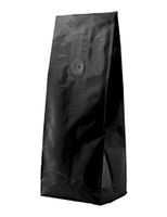 BAP 2 LB Matte Black Side Gusseted Bag with Valve (500 pcs)