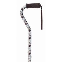 Offset Single Point Cane Color: Dog