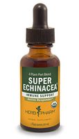 Herb Pharm Certified Organic Super Echinacea Liquid Extract for Active Immune System Support - 1 Ounce