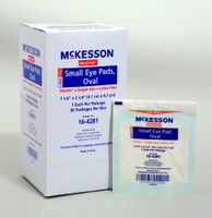 Eye PAD Oval ST 50EA/BX 12BX/CS MCK Brand
