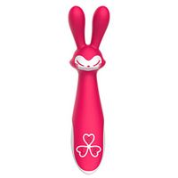 Multi-Speeds Waterproof Powerful Handheld Rabbit Vibrantor for Women or Couples Silent By Qhufnng, Pink