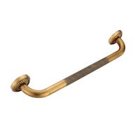 JIAHE115 Bathroom Safety Rails Grab Bars in Bathroom Bathroom Copper Bathtub handrail handrails Hotel Bathroom Bathroom handrail Elderly (Color : Black)