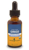 Herb Pharm Certified Organic Ginkgo Liquid Extract for Memory and Concentration - 1 Ounce