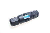 SMAKNÂ Ip67 M25 Waterproof Rj45 Coupler, Female to Female, Shielded, Field Installable