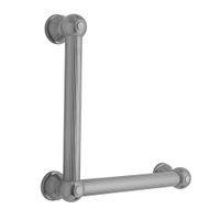 Jaclo G33-12H-16W-RH-SB - G33 12H x 16W 90° Right Hand Grab Bar