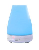 Decor Hut Led Essential Oil Diffuser 100ml Aroma Essential Oil Cool Mist Humidifier with Adjustable Mist Mode,waterless Auto Shut-Off and 7 Color LED Lights Changing for Home Office Baby (100ML)