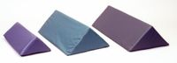 Small Body Positioning Wedge. 17"L x 8"W x 4"H; Color: Mauve