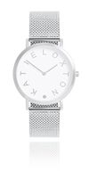 Katie Loxton - Rai Watch - Silver Plated Chain Mail Watch