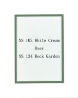 Pack of 20 11x14 Cream/Rock Garden Double Mats Mattes with White Core Bevel Cut for 8x10 Photo + Backing + Bags