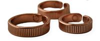 Solid Copper Magnetic Ring Womens Quantum Small Ring Size 7