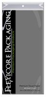 Flexicore Packaging Gray Gift Wrap Tissue Paper XL | Size: 20 Inch X 30 Inch | Count: 48 Sheets | Color: Gray