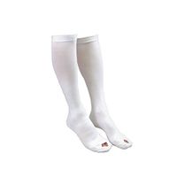Venosan Anti-Embolism Inspection Toe Knee High Stockings - 18mmHg White Medium Reg SG57002