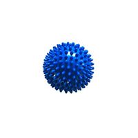 7CM 6 Color Fitness PVC Hand Massage Ball PVC Soles Hedgehog Sensory Training Grip The Ball Portable Physiotherapy Ball,Blue