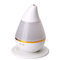 Visible Wind LED Colorful Lights Cool Water Vernevelaar Diffuseur Huile Essentiel Humidifier Aromatherapy Home Air Mist Maker Difusor,XSD-White