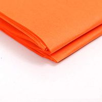 Glumes 50pcs Premium Quality Tissue Gift Wrapping Paper Crafts, Packing and More, 20 x 26 inches for Art Craft Floral Birthday Party Festival Gift Wrapping Decorative Tissue Paper Pom Pom - Orange