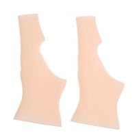Wrist Support Sleeves Gel Thumb Support Brace Arthritis Compression Protector for Carpal Tunnel Soft Gel Thumb Splint Hands Protectors- 1 Pair