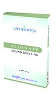 Simpurity Calcium Alginate Wound Dressing, 4" x 8", Box of 5