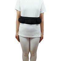 XIHAA Healthcare Nursing Staff Belt, Nursing Security Restraint Band,Ransfer Waistband for Medical Staff (Black),Ctton