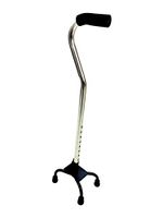 High Quality Adjustable Large Base Quad Walking Cane Aid Support Walking Stick