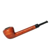 MUXIANG Straight Canadian Type Rosewood Tobacco Pipe Wooden Rack Stands 3mm Metal Filters Tamper Reamer Knife Cleaners Accessories(AD0013)