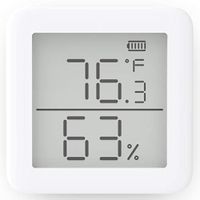 SwitchBot Thermometer Hygrometer Alexa iPhone - Android Wireless Temperature Humidity Sensor with Alerts, Add SwitchBot Hub Compatible with Alexa, Google Home, HomePod, IFTTT