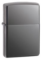 Zippo Personalized Custom Engraved Lighter, Black Ice Finish