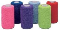 Co-Flex - Flexible Bandaging Tape - 4" x 5 yd - Assorted Colors - USA - 6, 12, or 18 Pack (18)