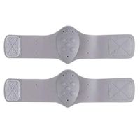 Artibetter 1 Pair Silicone Arch Support Cushions Arch Support Pads for Plantar Fasciitis Flat Foot Socks (Grey)