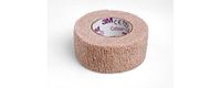 3M Coban 2081 Tan Rectangular Self-Adherent Wrap - 1 in Width - 5 yd Length - 707387-76756 [PRICE is per CASE]