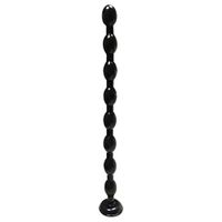 FUNZZY Six Toy Long Amal Beads But Plug Six Pleazzure Toy Amal Stimulater for Women CP (Black)