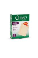 Curad Sheer 10 Large Sterile Adhesive Pads 3 X 4 in - 1 Box