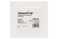 Dukal Advazorb Lite Hydrophilic Foam Dressing, Sterile, 5" W x 5" L (Pack of 10)