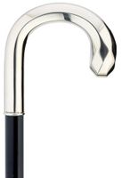 Men Hexagon Cane Black Maple With Alpacca Handle  -Affordable Gift! Item #DHAR-9013400