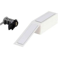 Brady PTLEP-174-593, 110518 4" x 1" BMP61/BMP71/TLS 2200 Foam Backed Raised Panel Label, White, Pack of 3 Boxes of 50 Labels
