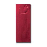 12 x 13" Metallic Matte Wine Bottle Bags Party Supplies Favor Gift Bag w/Handle (Red)