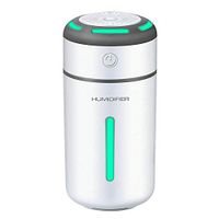 7 Color LED Ultrasonic Essential Oil Diffuser Aromatherapy Air Humidifier (WHITE)