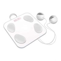 HJKKLL Bluetooth Smart Body Fat Scale, Digital Weight Bathroom Scale, Home USB Charging Scale