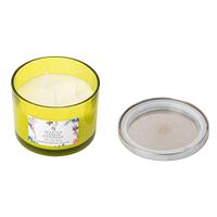 Espero Aromatherapy Candles Highly Scented & Long Lasting 4.7x4.7x3.9in Aromatherapy Candle for Festival Celebration & Seasonal Yellow 1PCS