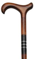 Unisex Derby Cane Cherry Maple  -Affordable Gift! Item #DHAR-9782400