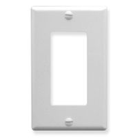 ICC IC107DFSWH Decorex Faceplate 1 Gang - White (ICC-IC107DFSWH)
