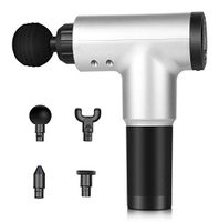GideaTech Massage Gun,Handheld Deep Tissue Massager Electric Quiet Portable Massaging Gun,Sports Recovery Massager,Gray