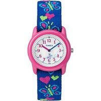 Timex Kid's Analog Watch w/Elastic Fabric Band - Butterflies