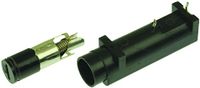 EATON BUSSMANN SERIES BK/HBH-M-R Fuseholder, PCB Mount, 250V, 16A, 5 x 20mm, Solder, Screwdriver Cap, Horizontal
