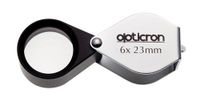 Opticron Folding Metal Loupe Magnifier 6x 23mm (0.9")