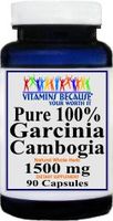 Garcinia Cambogia 100% with 50% HCA 1500mg